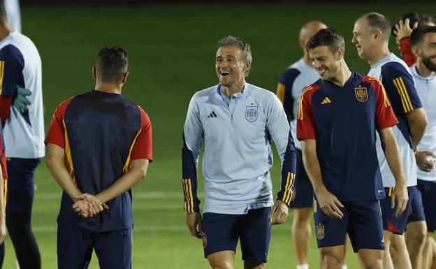 El buen ambiente reina en La Roja