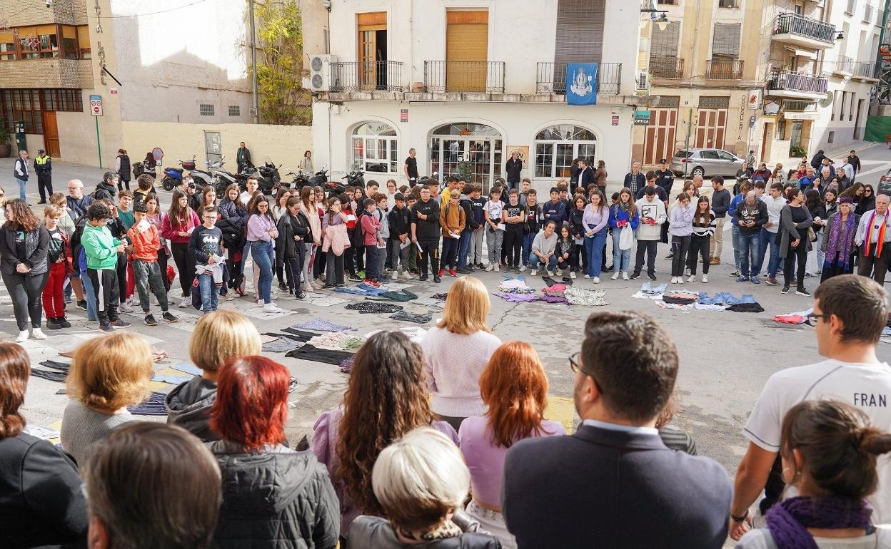 Concentración este viernes en Ontinyent. 