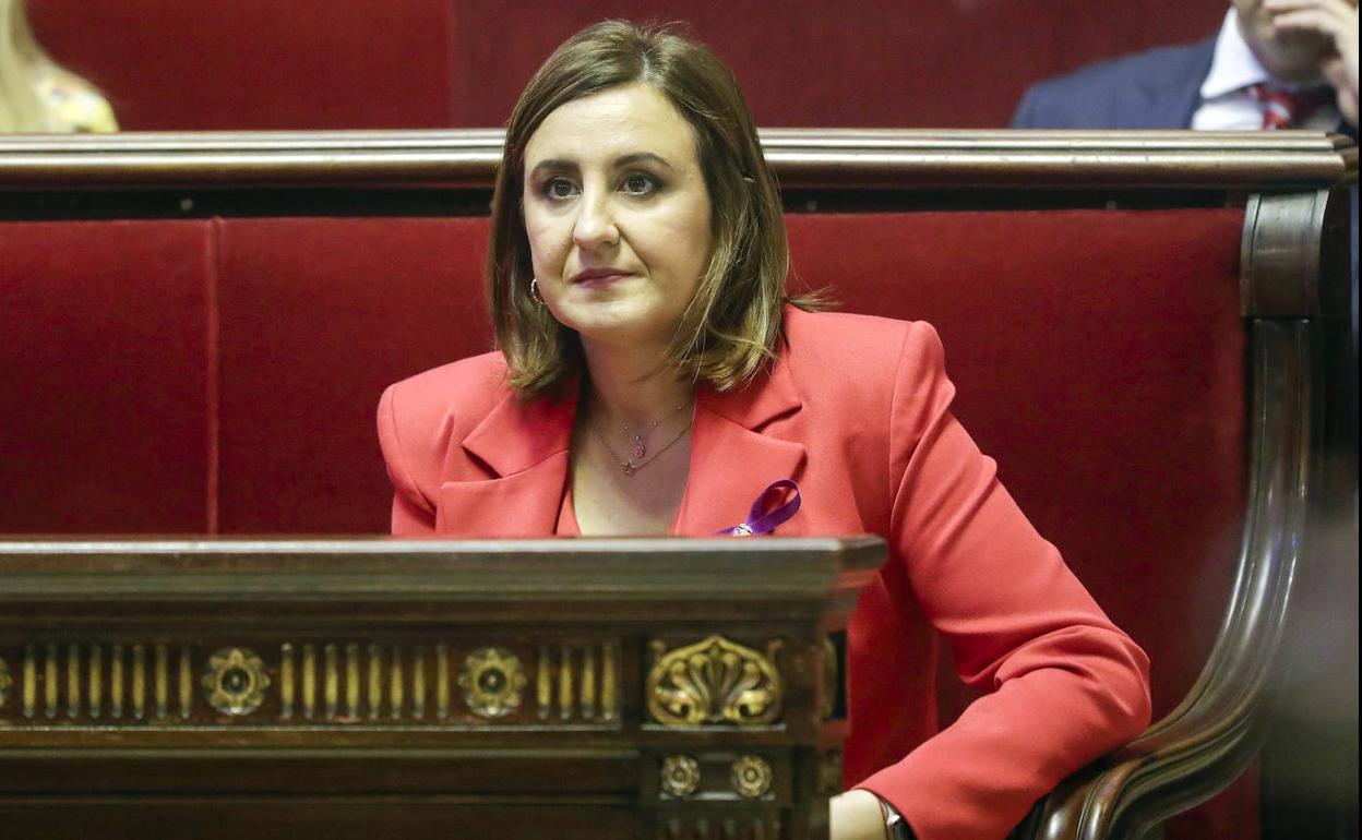 La portavoz del PP en el Consistorio, María José Catalá. 