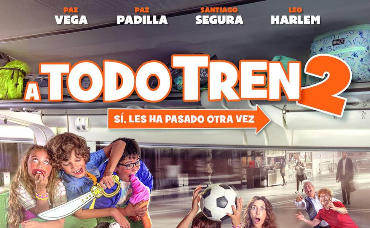 El cartel anunciador de la película. 