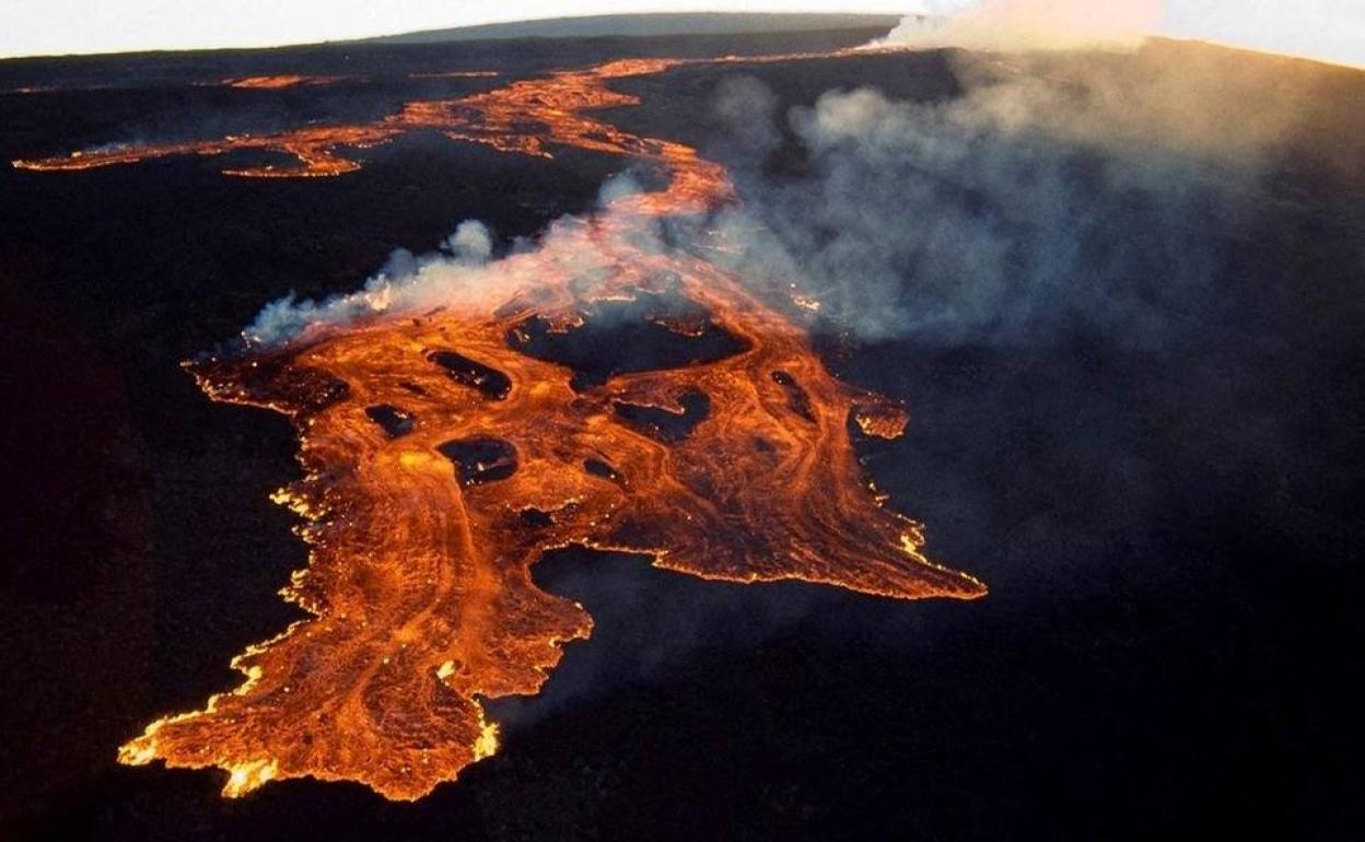 Volcán Mauna Loa en Hawái