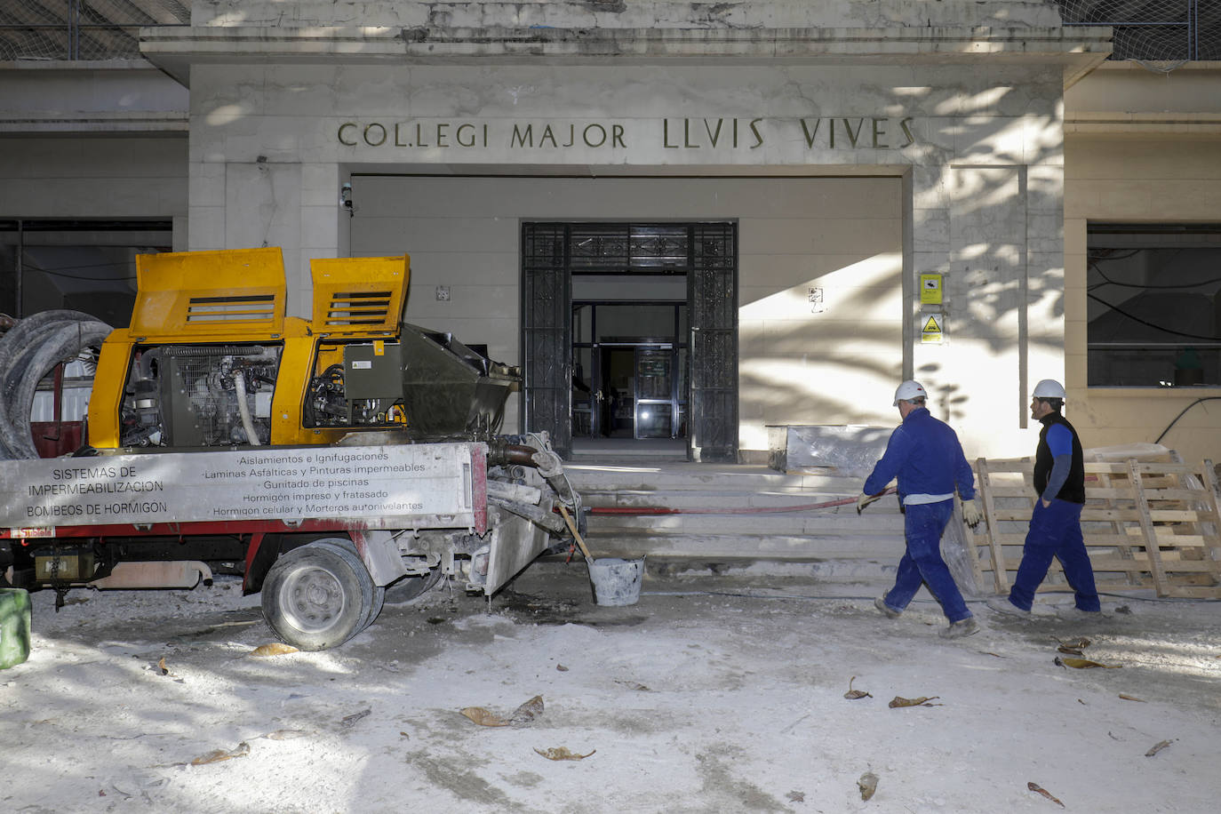 Fotos: La nueva cara del colegio mayor Lluís Vives de Valencia