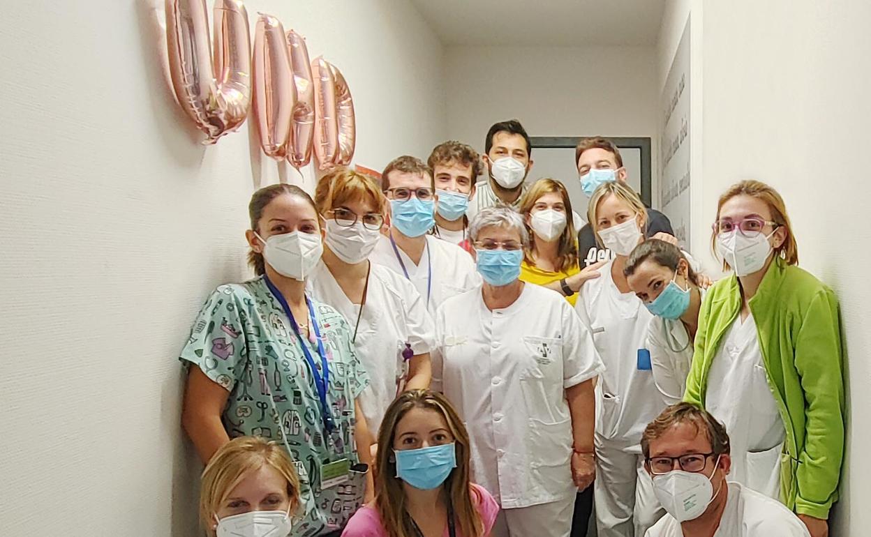 Unidad de Atención a Domicilio del hospital alcireño. 