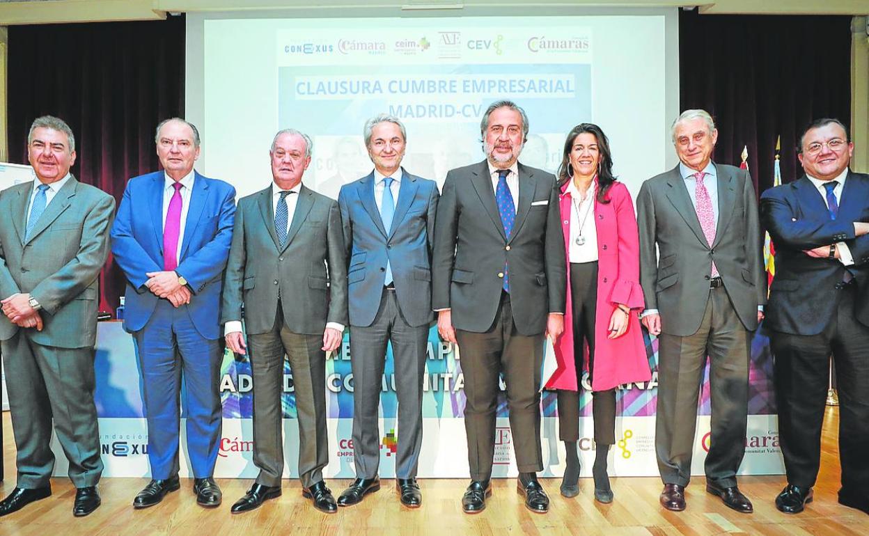 Algunos de los asistentes a la cumbre de Conexus. 