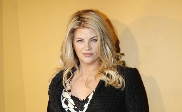 La actriz Kirstie Alley.