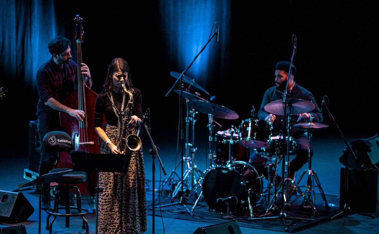 La saxofonista Melissa Aldana en Jazzmadrid.