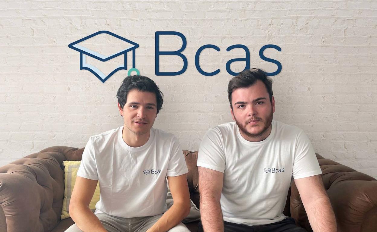 Bosco González del Valle y Javier Ausín, fundadores de Bcas. 