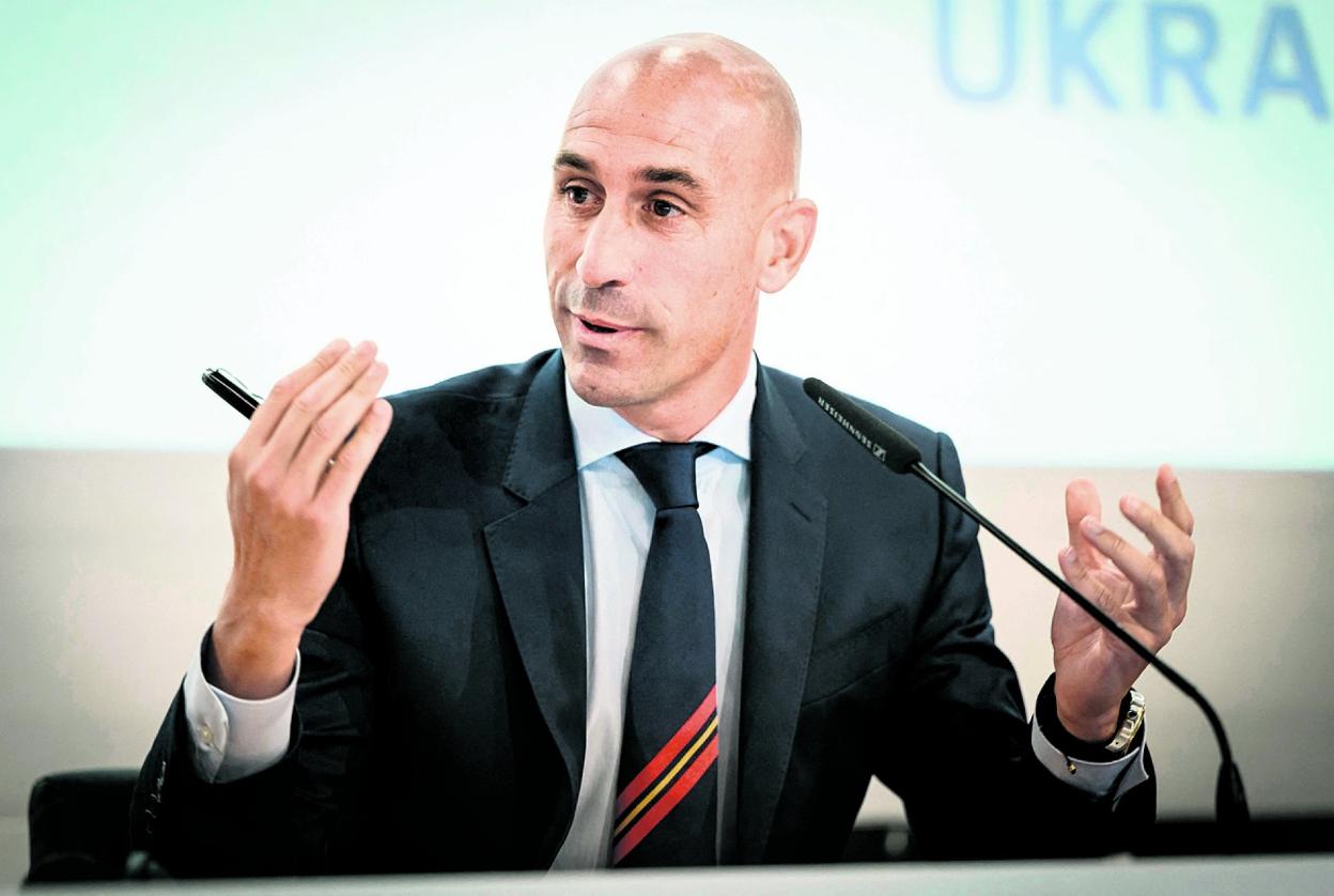 Luis Manuel Rubiales. 