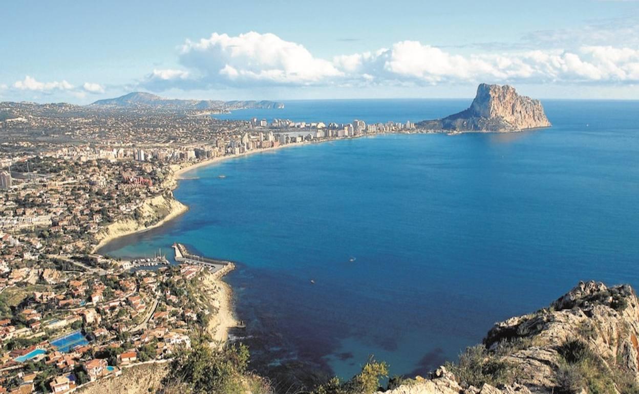 Aguas del litoral de Calp. 