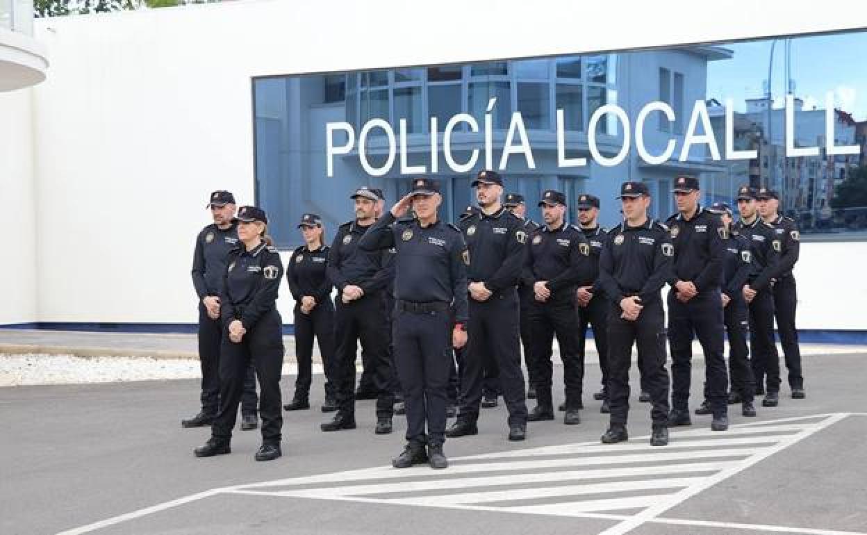 Agentes de la Policía Nacional.