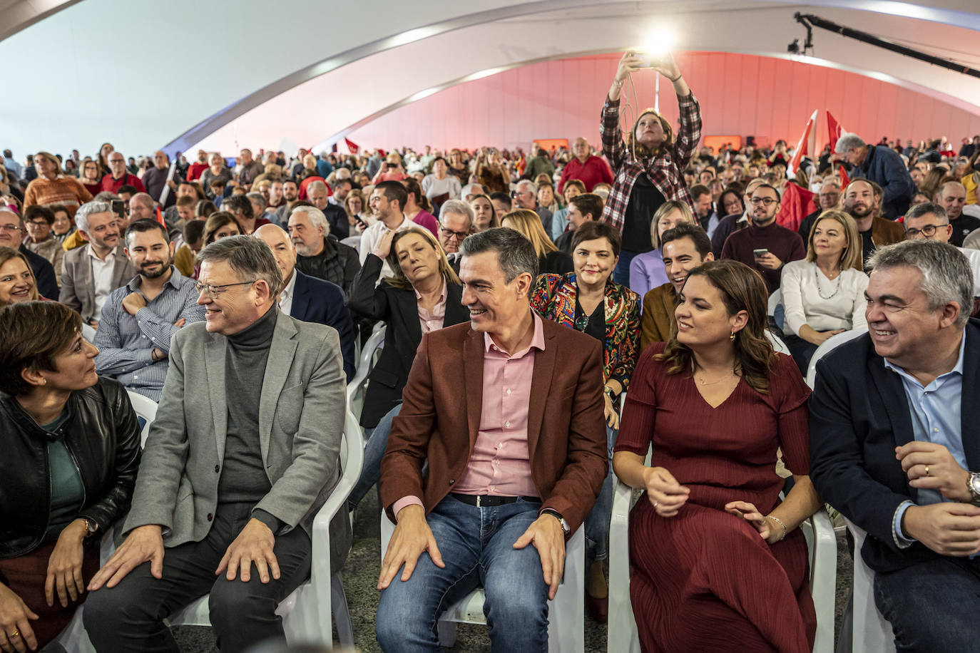 Fotos: Las mejores imágenes del acto del PSOE en Valencia