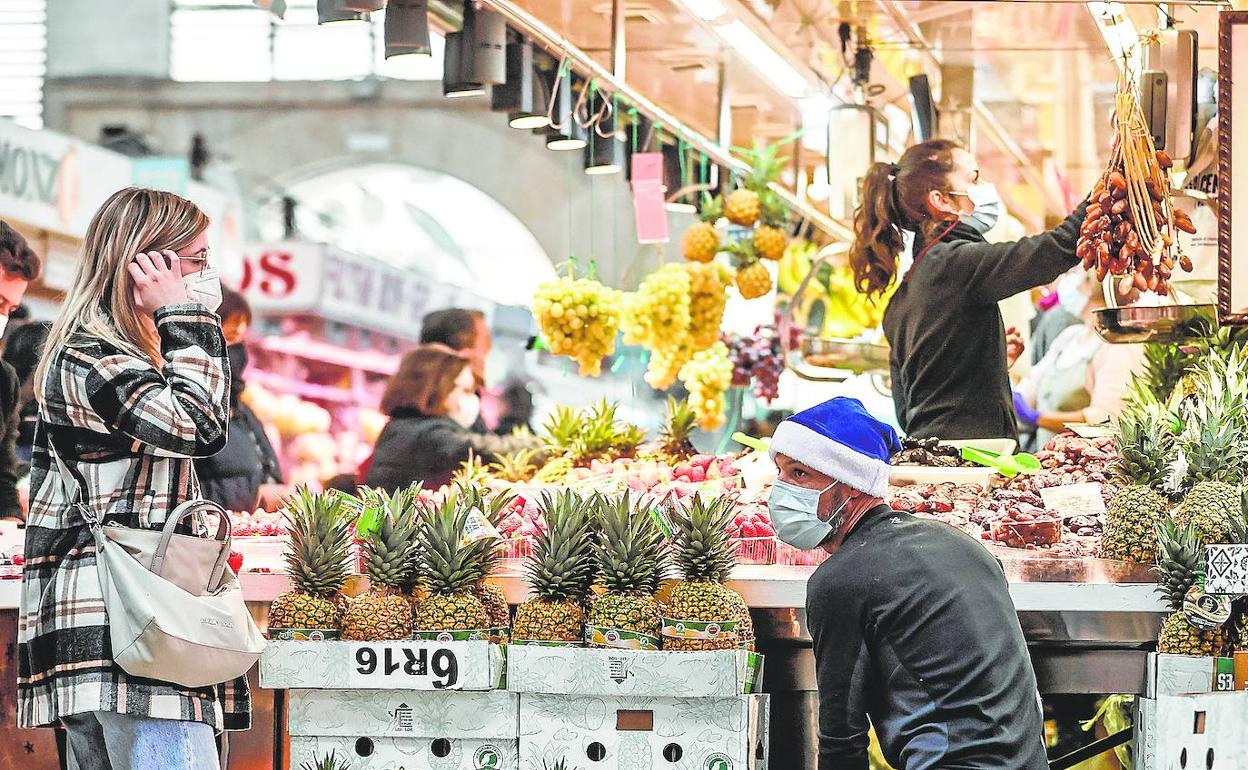 Mercado Central de Valencia. 