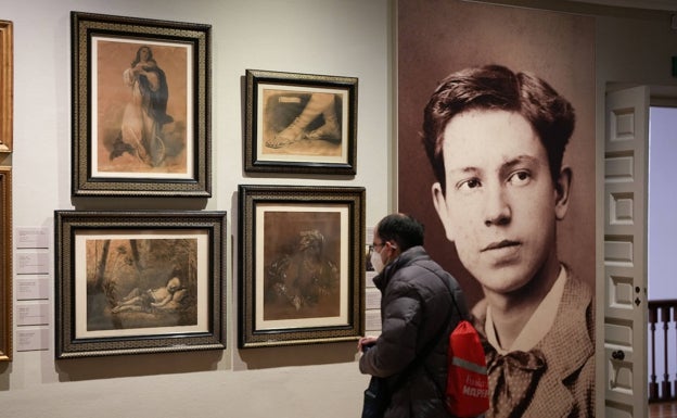 La muestra presenta las obras inciáticas de un joven Sorolla. 