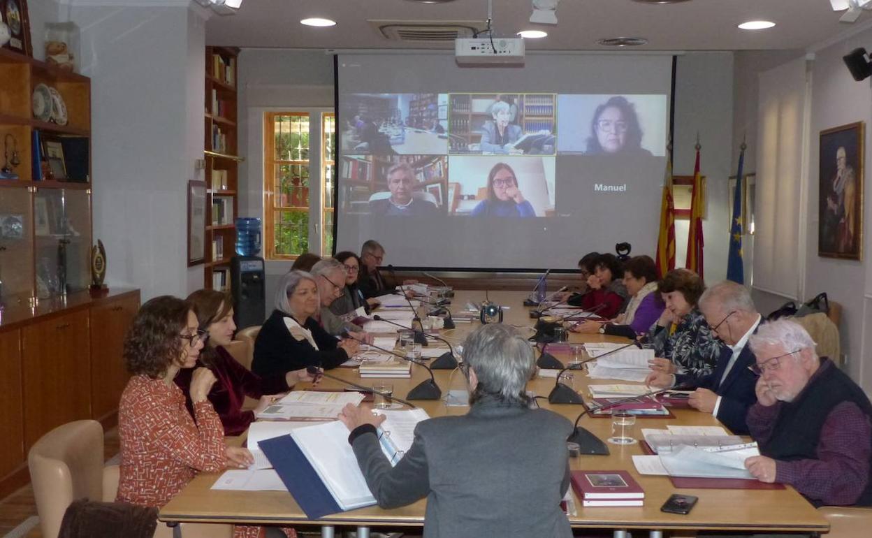 Sesión del pleno del Consell de Cultura. 