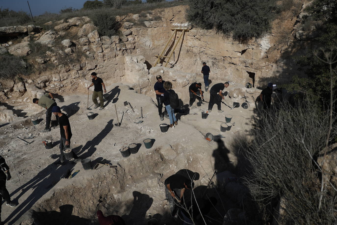 Fotos: Descubren una cueva funeraria en Israel de hace más de 2.000 años y relacionada con Jesús