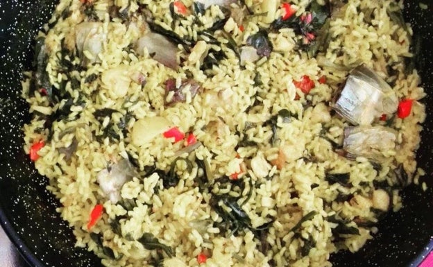 Arroz con hierbas de Bicorp. 