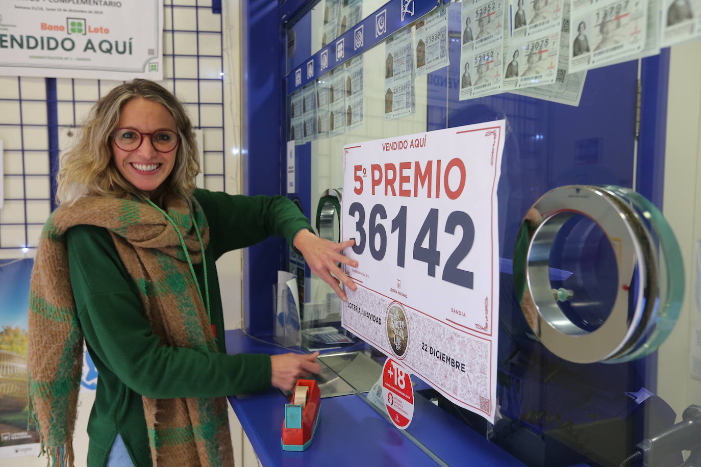 Quinto premio en Gandia