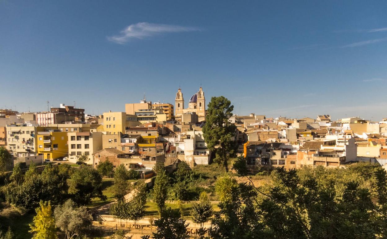 Panorámica de Riba-roja de Túria. 