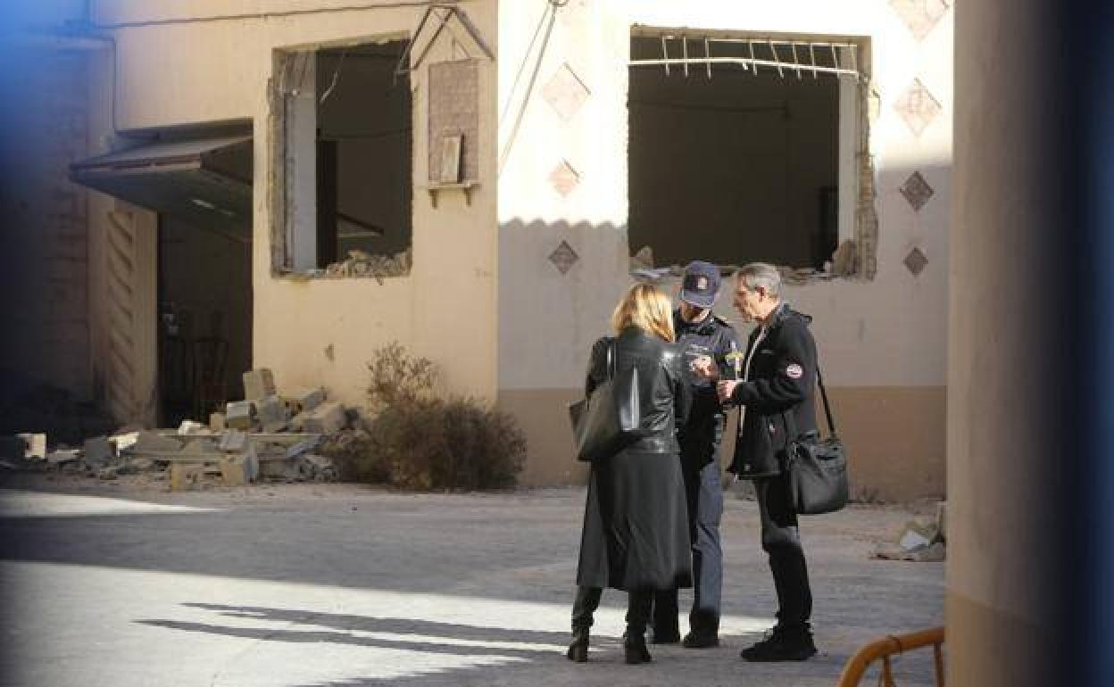 Recinto donde se ha previsto la construcción de un hotel. 