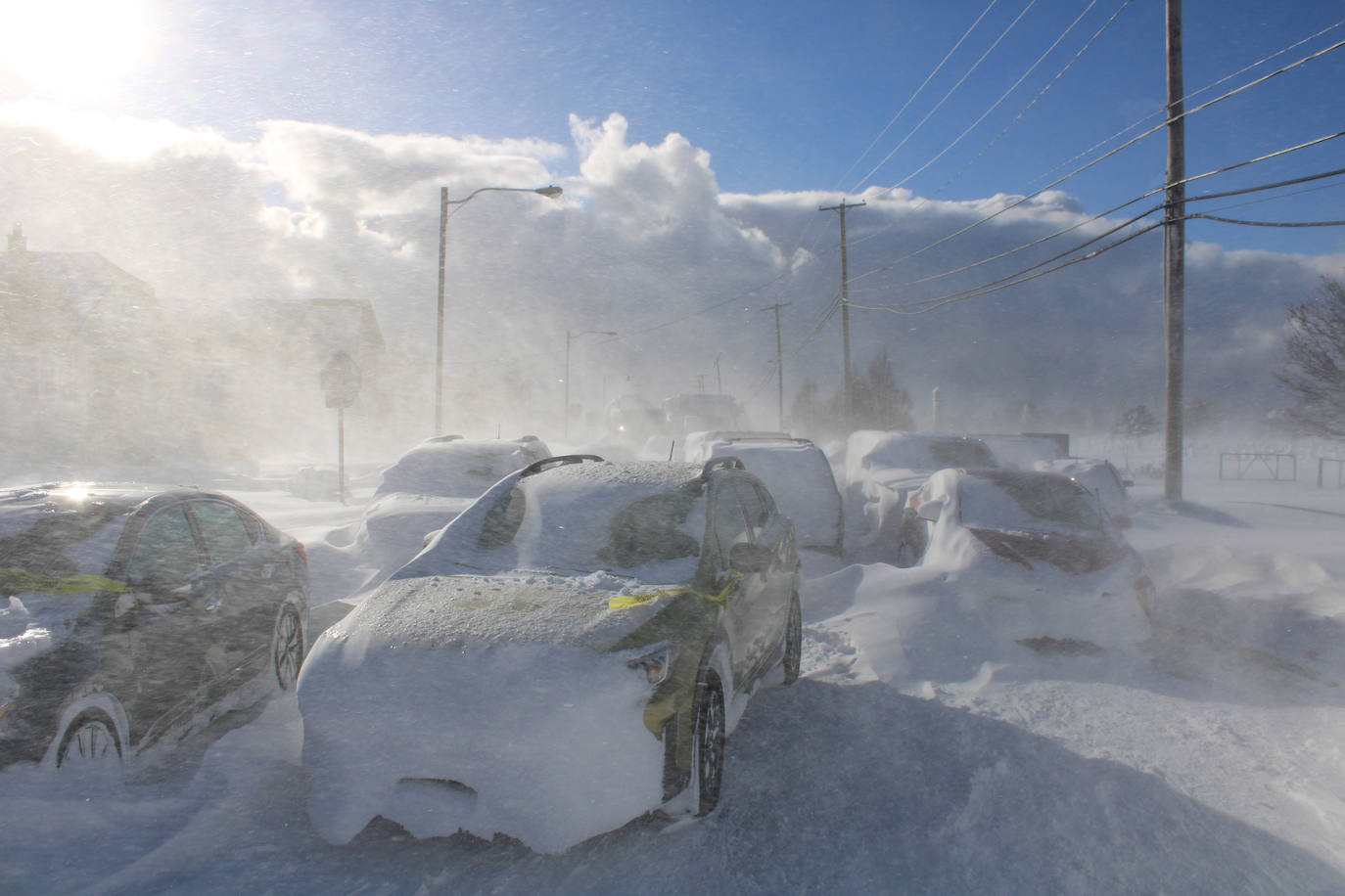 Fotos: La nieve y el hielo sepultan el estado de Nueva Yok