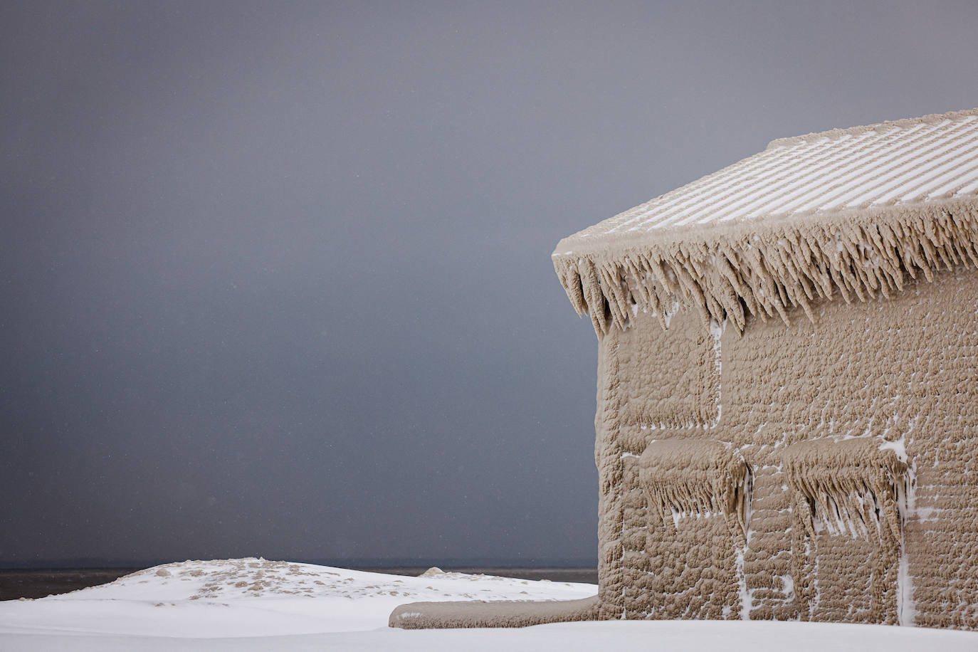 Fotos: La nieve y el hielo sepultan el estado de Nueva Yok