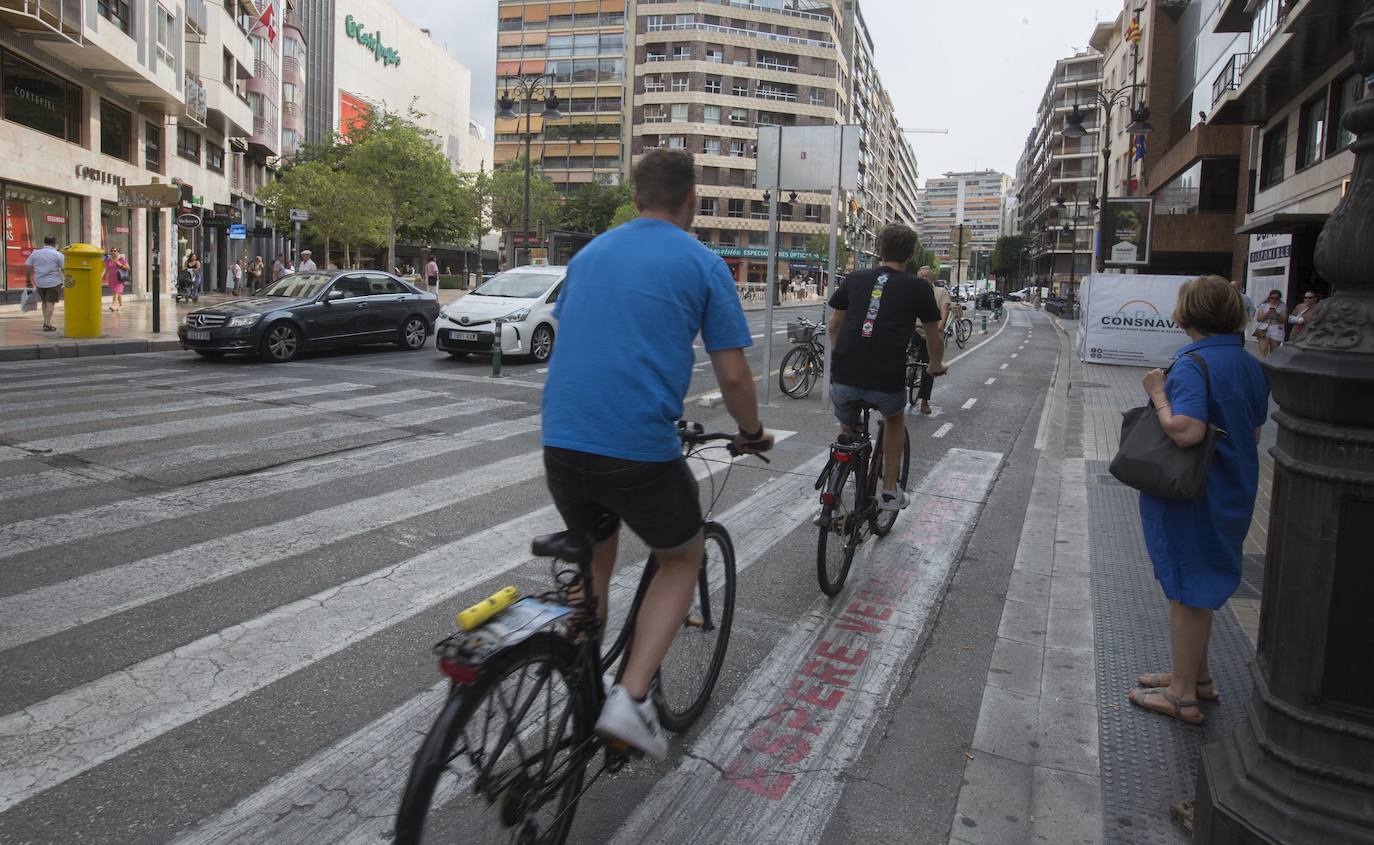 Calle Colón de Valencia.