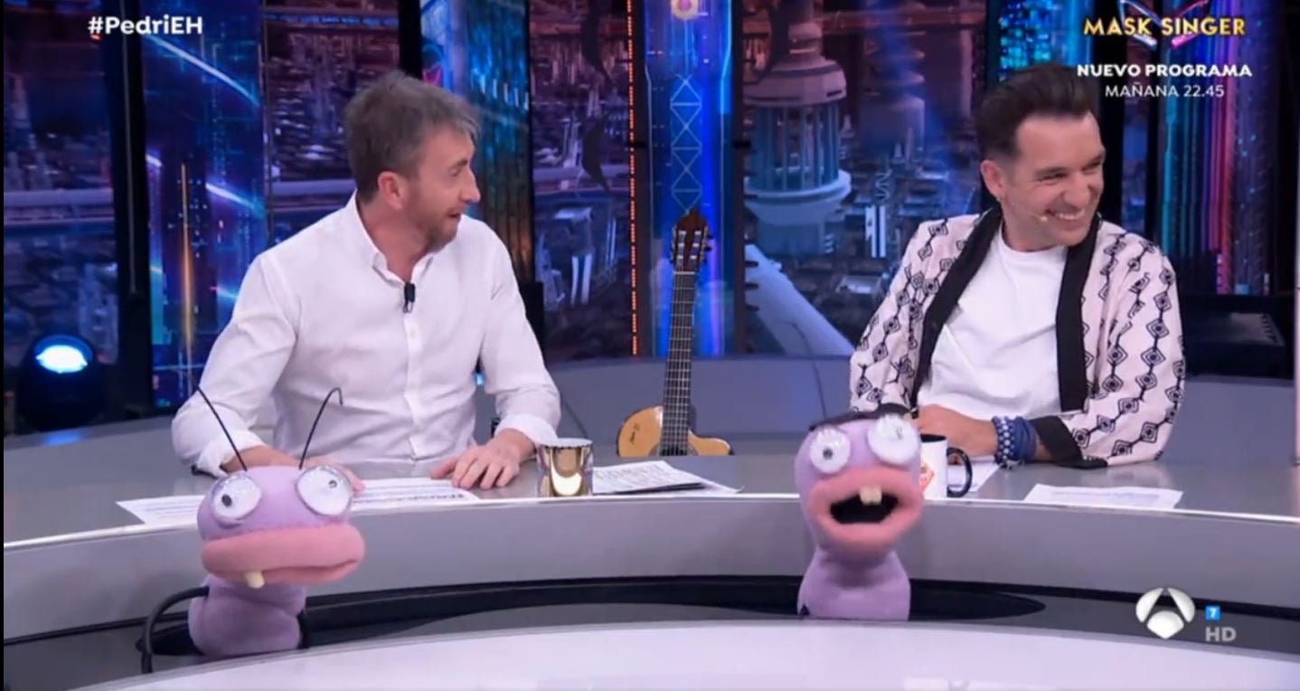 Pablo Motos y Miguel Lago, en 'El Hormiguero'.