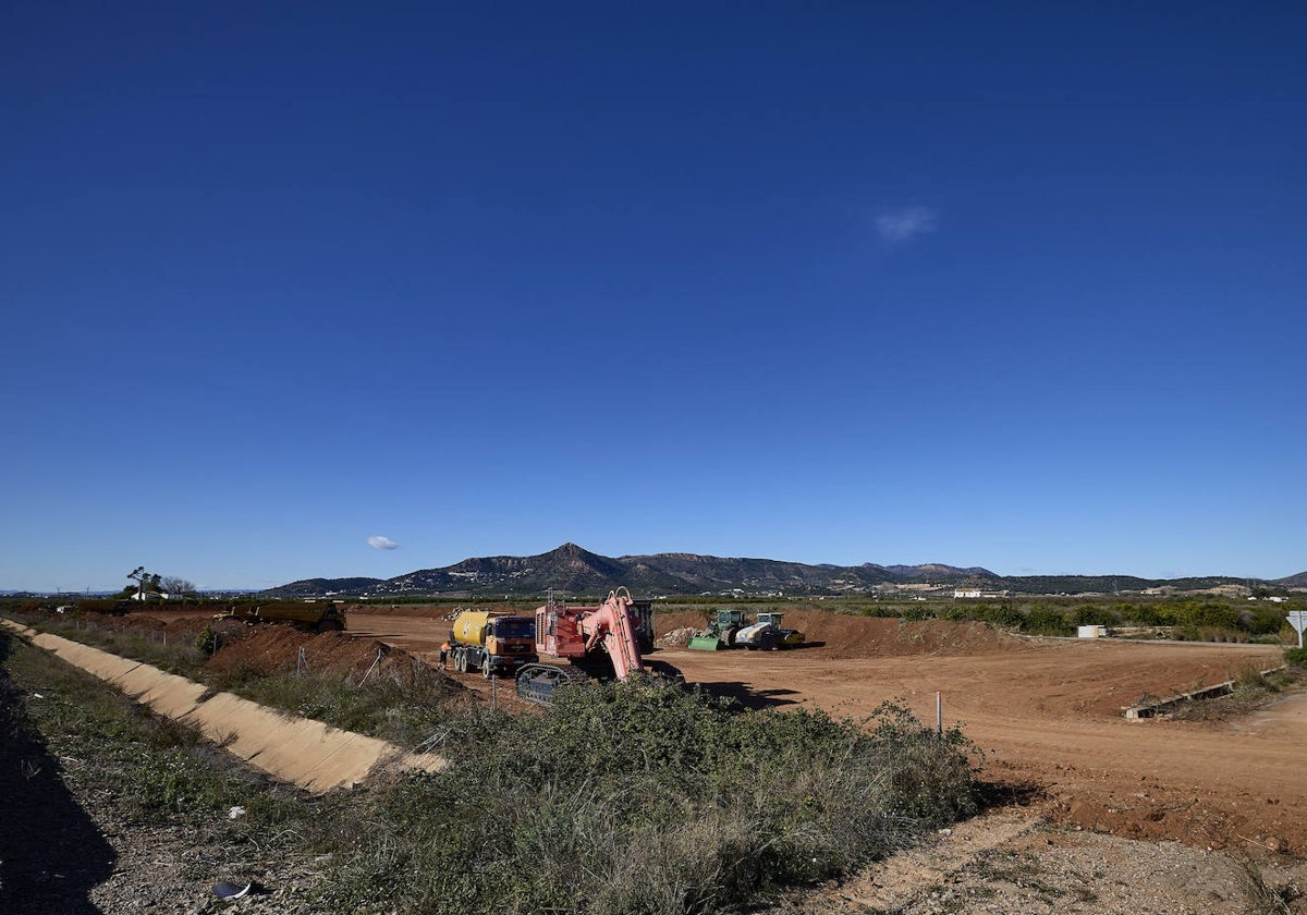 Terrenos en los que se levantará la gigafactoría de Volkswagen.