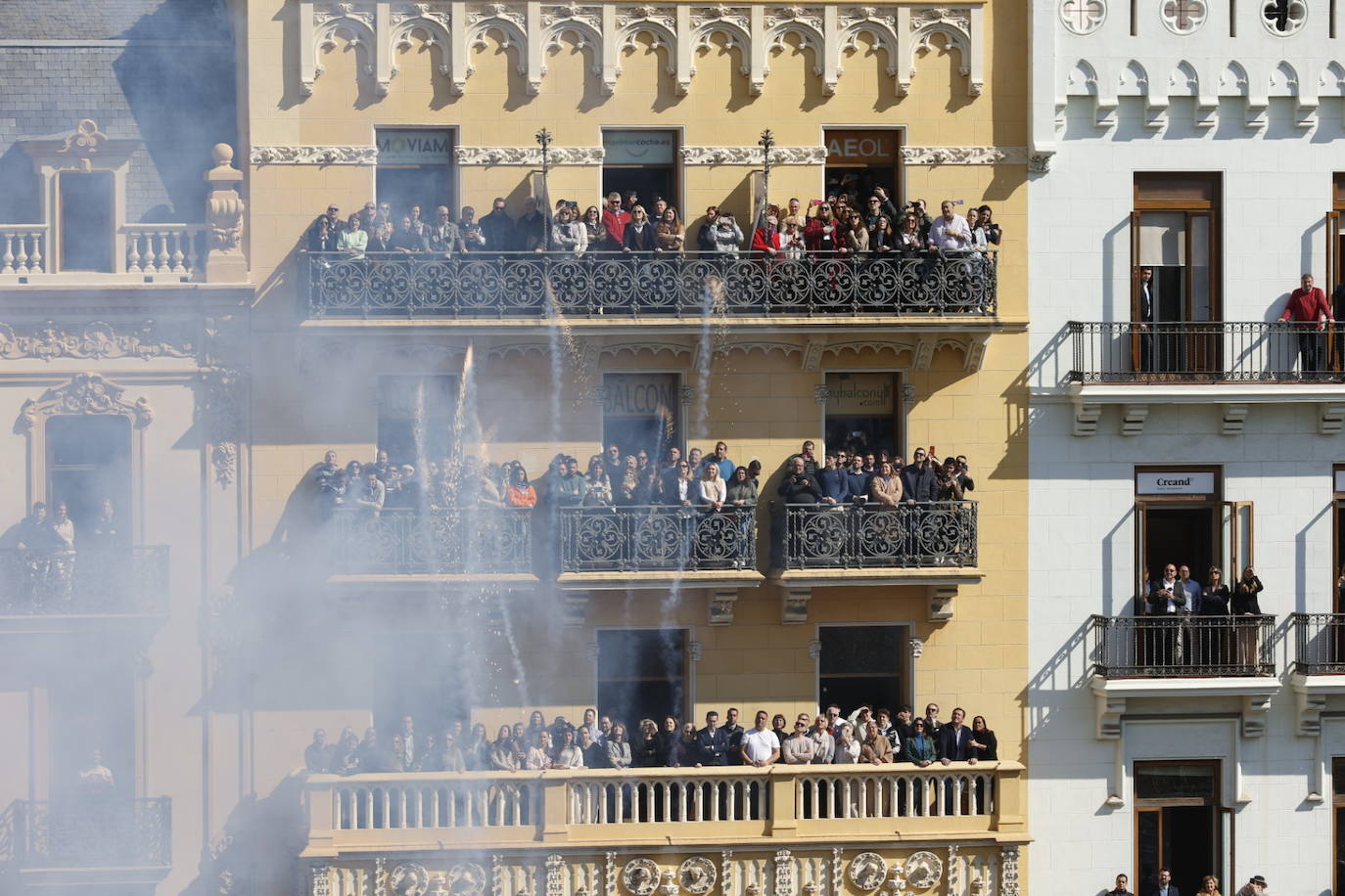 La mascletà de este miércoles, 1 de marzo de 2023, en imágenes