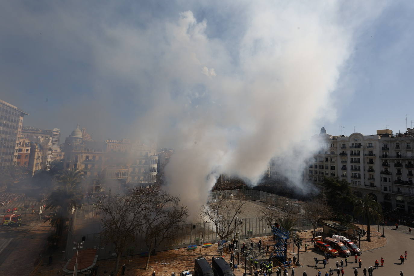 La mascletà de este miércoles, 1 de marzo de 2023, en imágenes