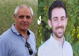 Juan Rafael Espí y Eric Nadal, los dos candidatos que se han presentado a las primarias.