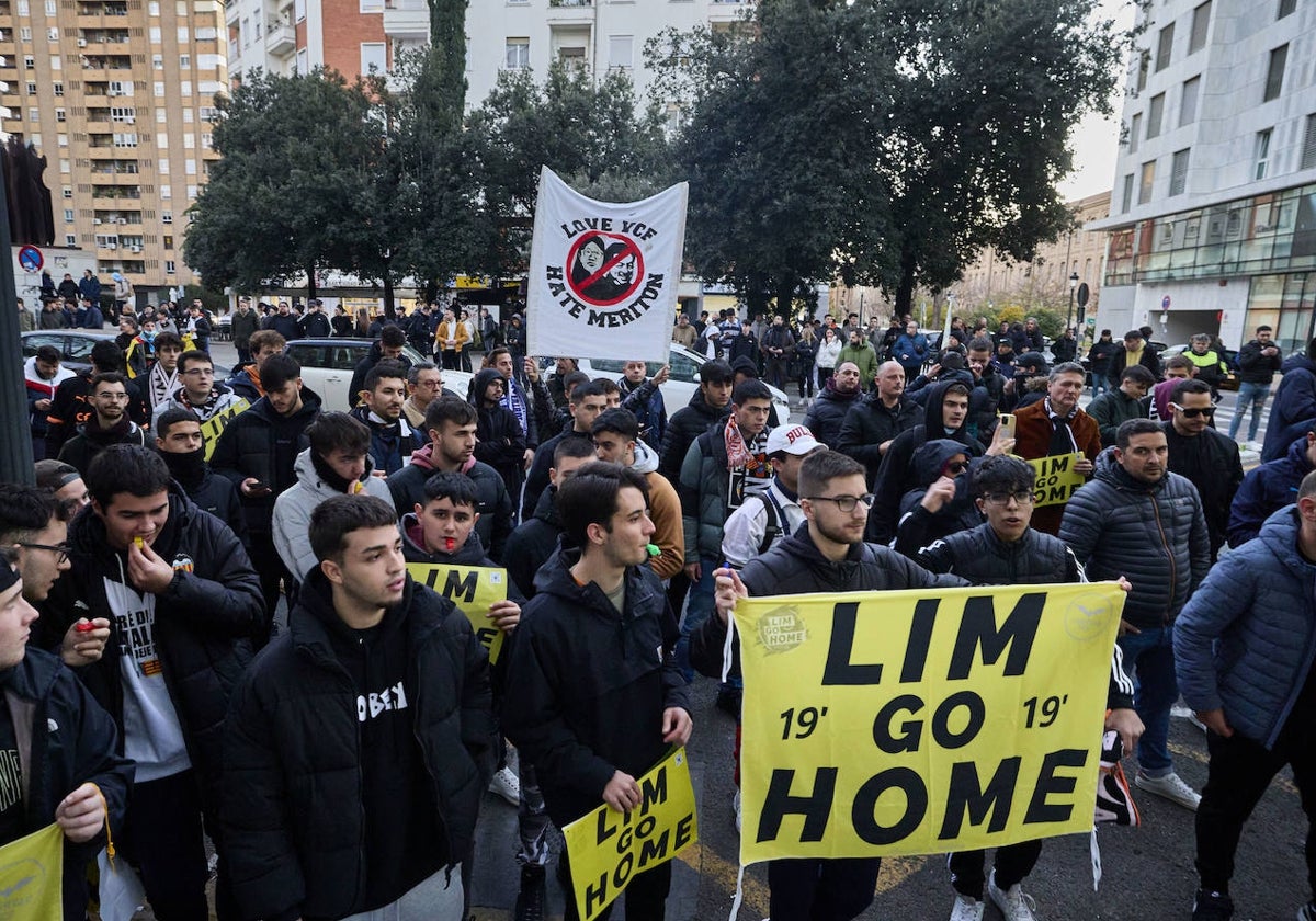 Una de las últimas protestas organizadas por Libertad VCF.