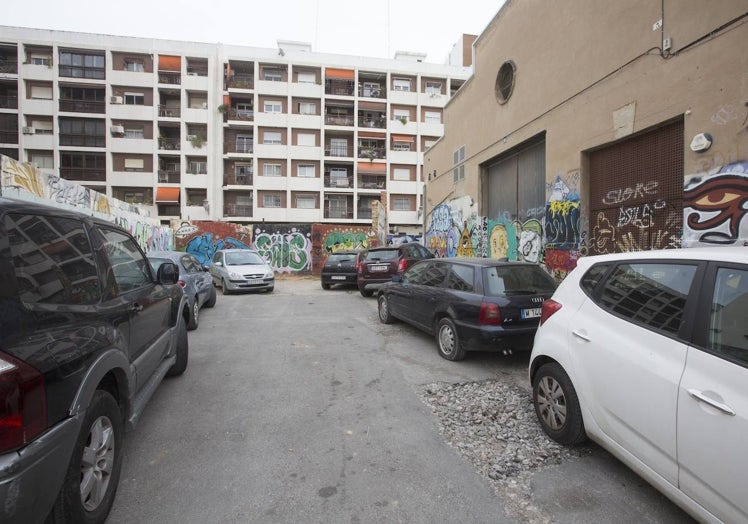 Estado de la calle Fray Mateu de Patraix.