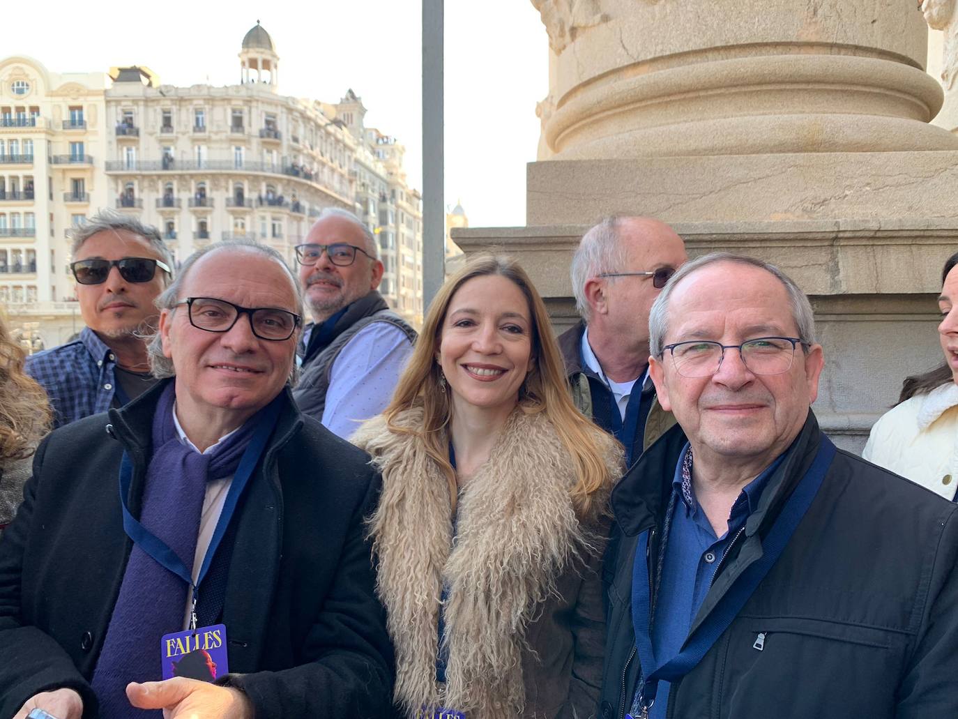 Luis Sendra, Eva Testa y Luis Cano.