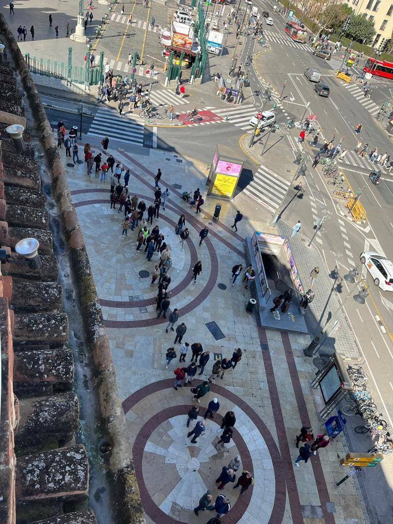 Así han sido las colas en la plaza de toros de Valencia