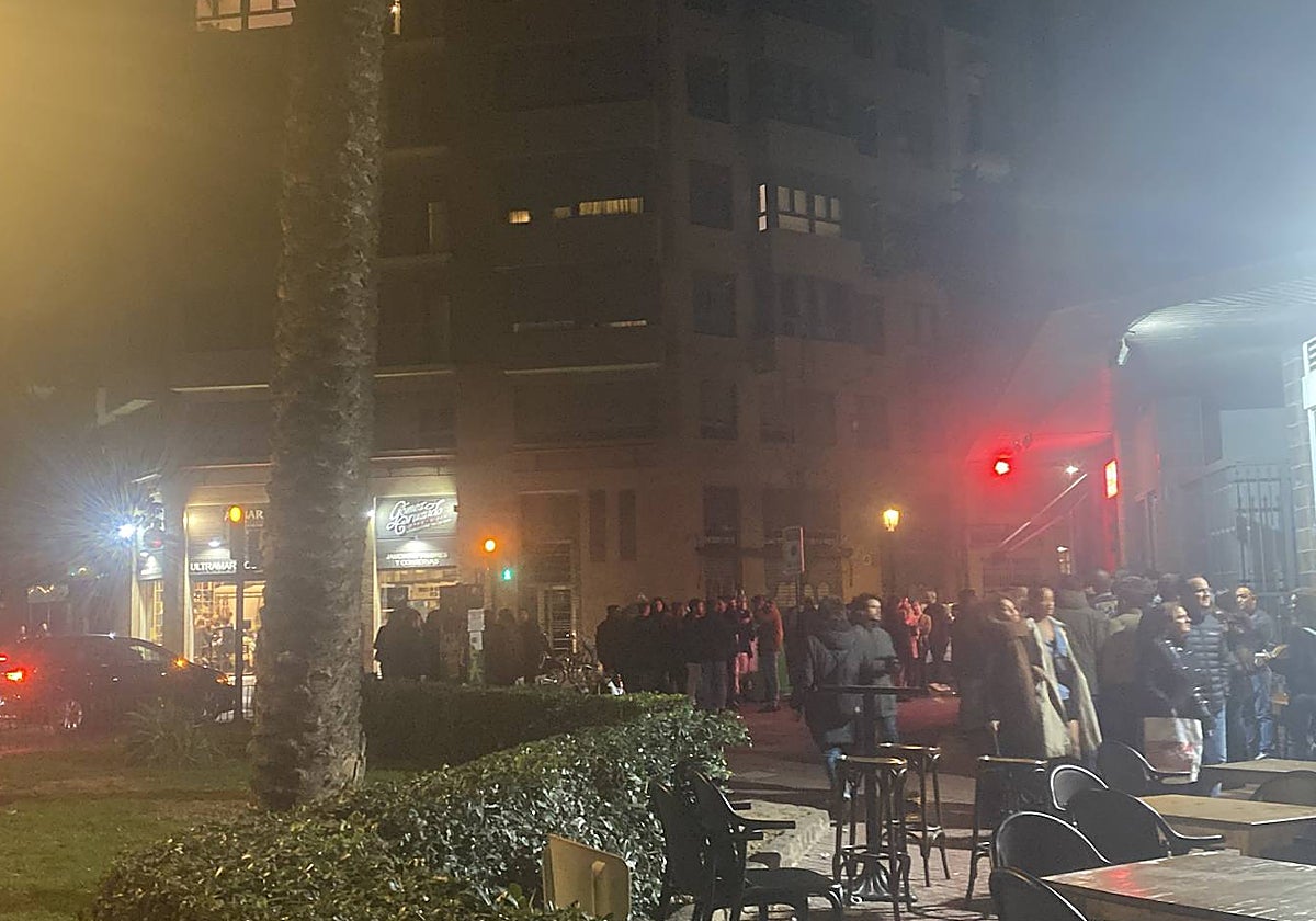 Zona de ocio, en el barrio de Ruzafa, junto a la Gran Vía.