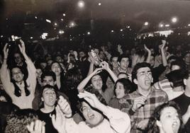 Los Conciertos de Fallas de los años 90 en Valencia: de la Alameda a la plaza del Ayuntamiento