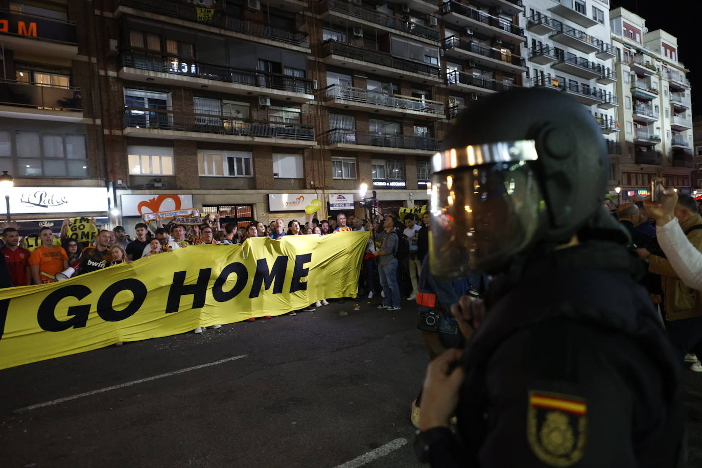 Nueva manifestación del valencianismo contra Peter Lim