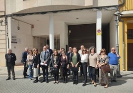 Protesta de los abogados de Alzira.