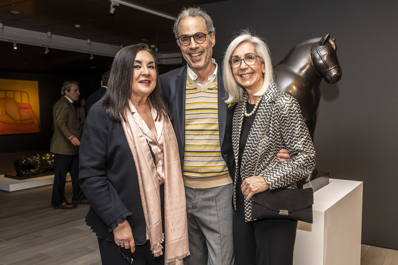 Marisa Oropesa, Luis Fernando Pradilla y Blanca Pons-Sorolla.