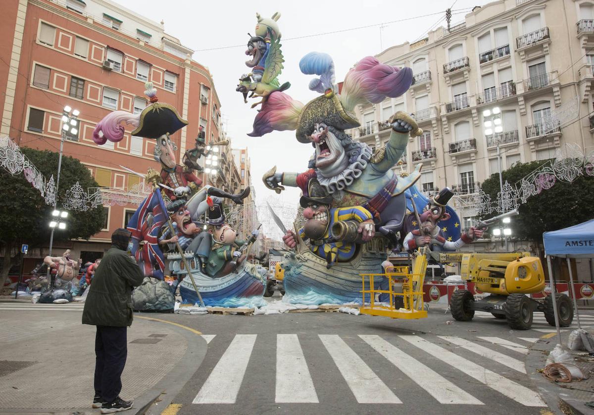 Qué día se corta el tráfico en todo el centro de Valencia por las Fallas 2023