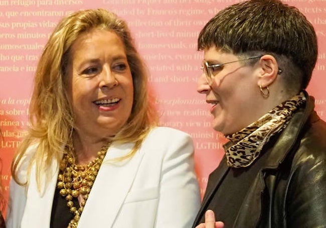 Conchitín Romero y Carla Berrocal.