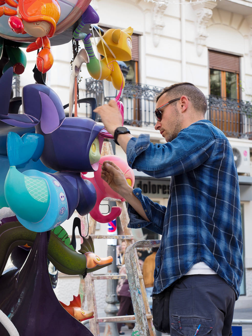 Comienza la plantà infantil de las Fallas 2023