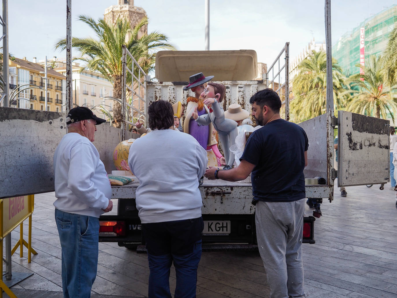 Comienza la plantà infantil de las Fallas 2023