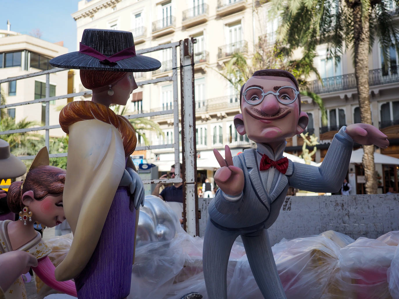 Comienza la plantà infantil de las Fallas 2023