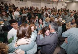 Convento Jerusalén celebra por todo lo alto el primer premio a mejor falla infantil