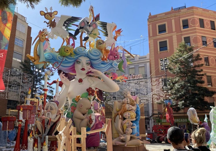 Falla Cuba-Literato Azorín.