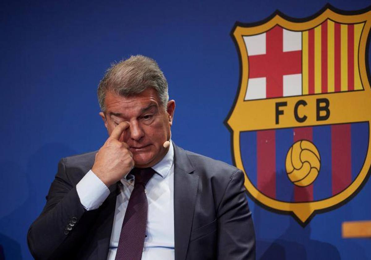 Joan Laporta, presidente del FC Barcelona.