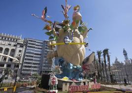 Falla municipal del 2023.