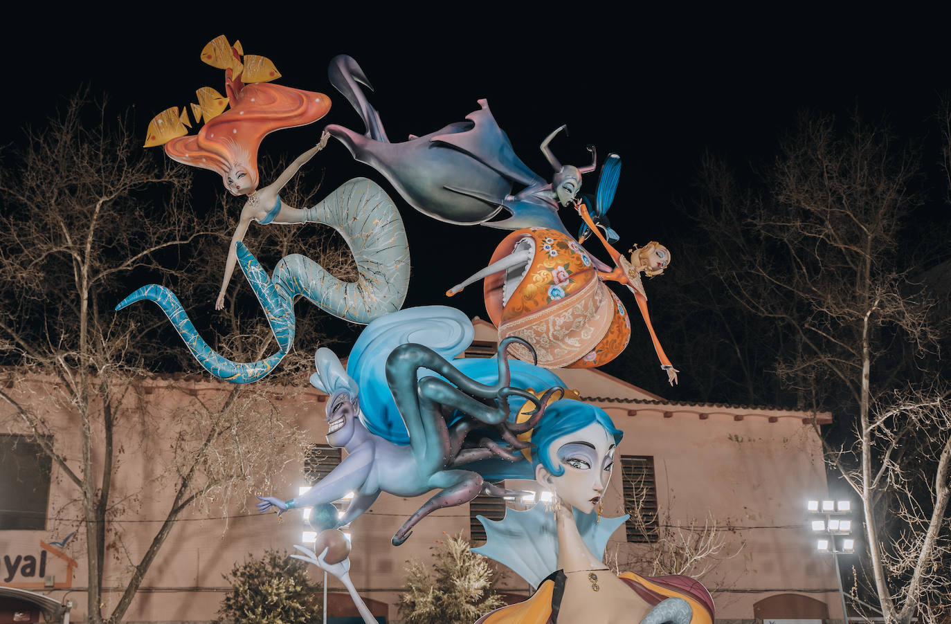 Así es la falla Just Vilar - Mercat del Cabanyal 2023